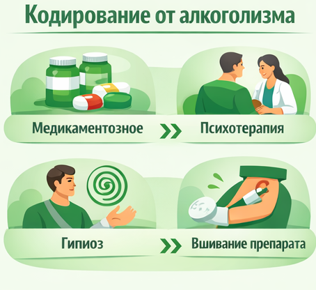 кодирование от алкоголизма в Сураже Санати